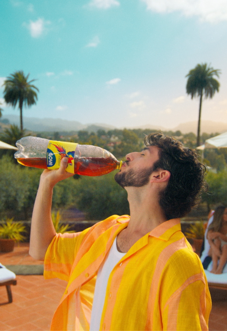 La vida es como <br>este refresco